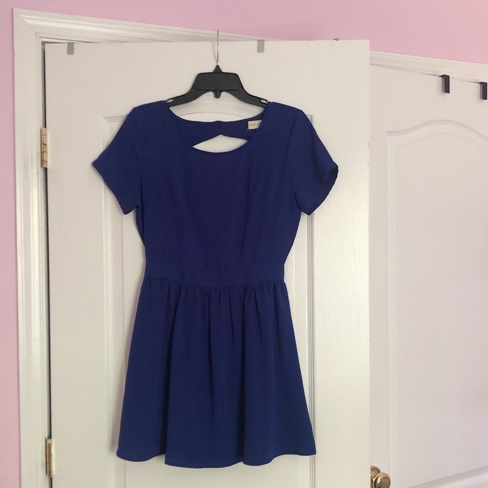 Open Back Dress